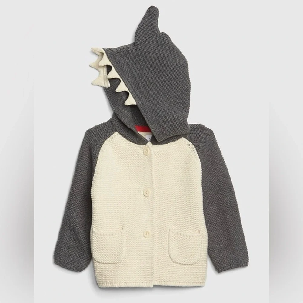 Baby Gap Baby Brannan Shark Sweater Size 12-18 months